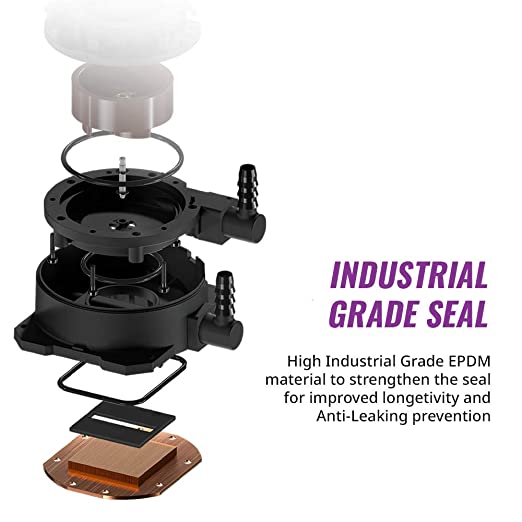 Cooler Master MasterLiquid ML240L ARGB V2, Close-Loop AIO CPU Liquid Cooler, 3rd Gen Dual Chamber Pump, Dual SickleFlow 120mm for AMD Ryzen/Intel LGA 1200/1151 (MLW-D24M-A18PA-R2)