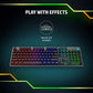 HP K500F Backlit Membrane Wired Gaming Keyboard with Mixed Color Lighting, Metal Panel with Logo Lighting, 26 Anti-Ghosting Keys, and Windows Lock Key / 3 Years Warranty(7ZZ97AA)