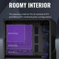 Cooler Master MasterBox TD500 Mesh Triple ARGB Mid Tower Gaming Cabinet with Dual 360mm Radiator Support and Crystalline Tempered Glass
