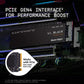 Western Digital Black 250GB/500GB/1TB SN770 NVMe Internal Gaming SSD Solid State Drive - Gen4 PCIe, M.2 2280, (WDS250G3X0E)