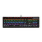 HP GK320 Wired Full Size RGB Backlight Mechanical Gaming Keyboard, 4 LED Indicators, Mechanical Switches, Double Injection Key Caps, and Windows Lock Key, 3 Years Warranty (4QN01AA)