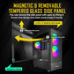 Antec NX410 Mid Tower Black Gaming Cabinet I Computer Case I ATX, Micro-ATX, ITX Motherboard Support I Tempered Glass Side Panel I 2 x 140 mm ARGB Fan in Front & 1 x 120 mm ARGB Fan in Rear Included