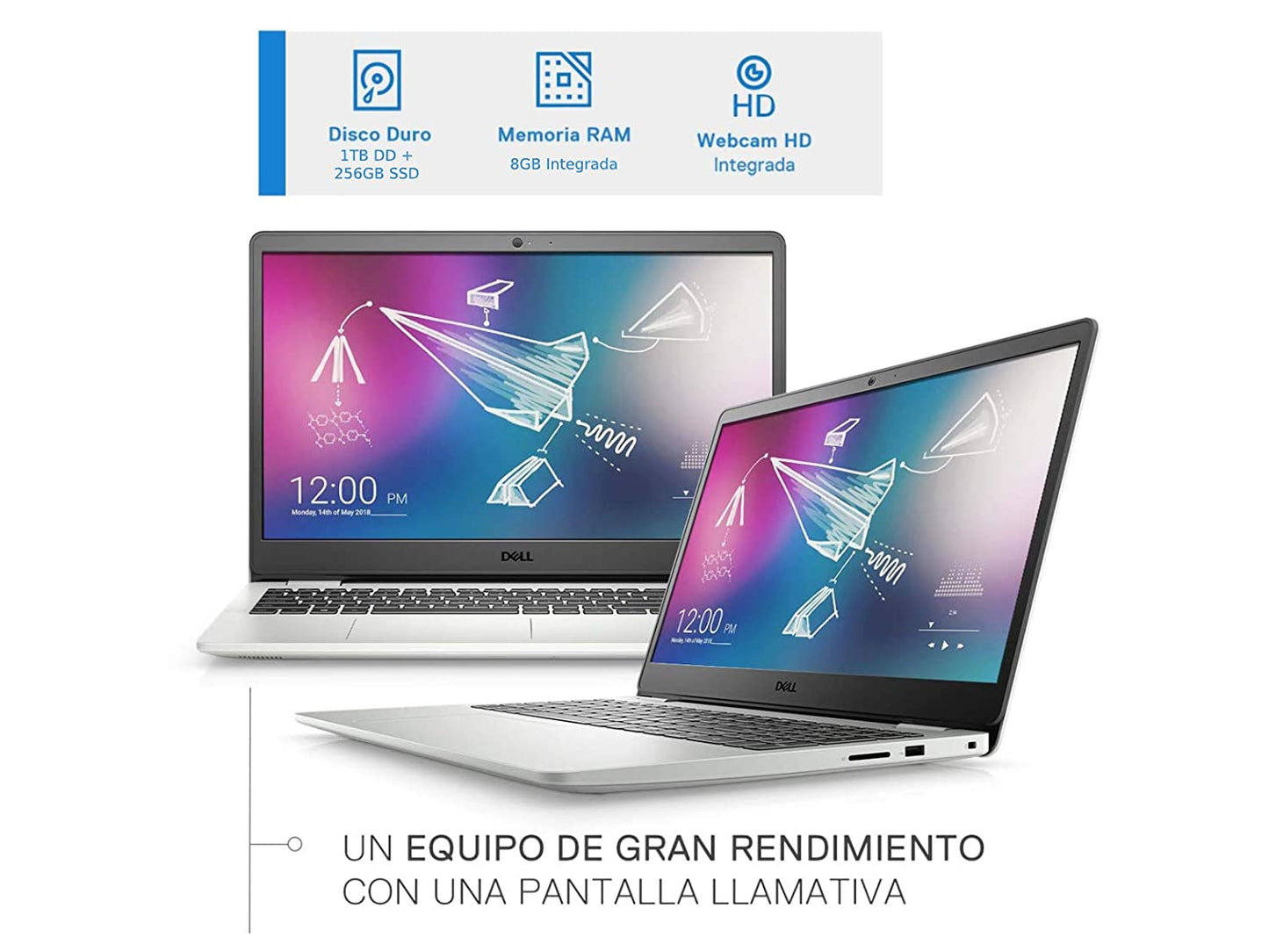 Dell Inspiron 3501 15-inch FHD Laptop (11th Gen i5-1135G7/8GB/1TB HDD/256GB SSD/Win 10 + MS Office/2GB Graphics/Soft Mint)