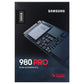 SAMSUNG 980 PRO 500GB/1TB PCIe NVMe Gen4 Internal Gaming SSD M.2 (MZ-V8P1T0B)