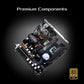 ASUS ROG Strix 550W Gold PSU, Power Supply (ROG heatsinks, Axial-tech Fan Design, Dual-Ball Fan Bearings, 0dB Technology, 80 Plus Gold Certification, Fully Modular Cables, 10-Year Warranty)