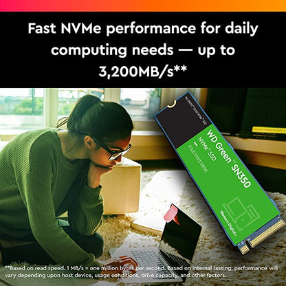 Western Digital Green SN350 NVMe SSD, 240GB/480GB