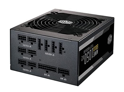 Cooler Master MWE 1050 Gold V2 Power Supply, Fully Modular PSU, Ready for RTX Graphic Card (MPE-A501-AFCAG)