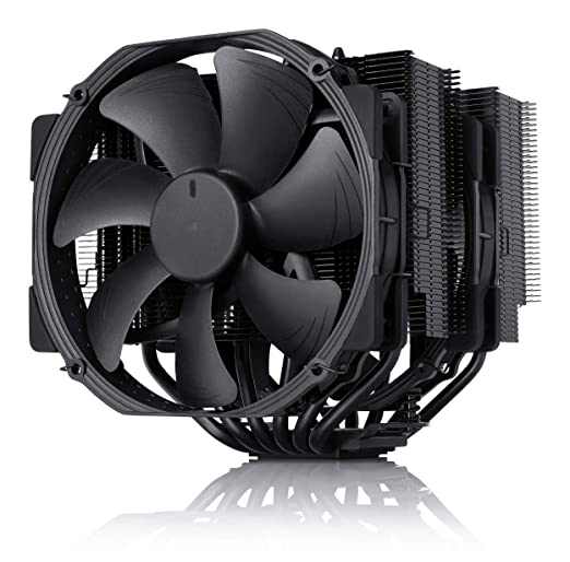 Noctua NH-D15 Chromax Black Dual 140 mm Fan CPU Air Cooler Intel LGA2066, LGA2011-0 & LGA2011-3, 1200, 1156, 1155, 1151, 1150 & AMD AM2, AM2+, AM3, AM3+, FM1, FM2, FM2+ (Backplate Required), AM4