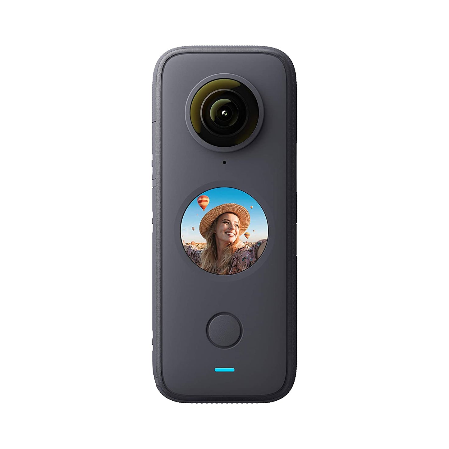 Insta360 ONE X2 Action Camera|5.7k 360 Capture| Steady Cam Mode| FlowState Stabilization| Ultra Bright Screen| Waterproof to 10m|4-Mic 360 Audio |Time Shift | Voice Control |