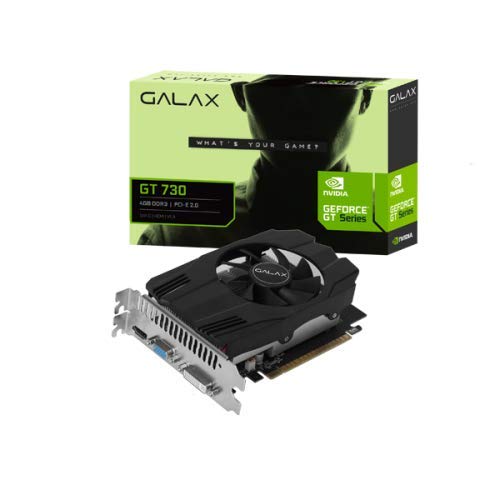 GALAX GEFORCE GT 730 4GB ddr3_sdram, pci_e -64-bit HDMI/DVI/VGA